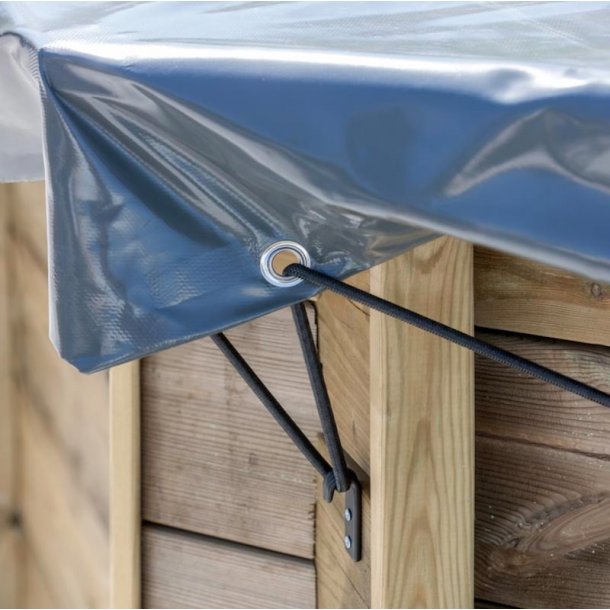 Vinter cover til rektangulr pool Flere strrelser