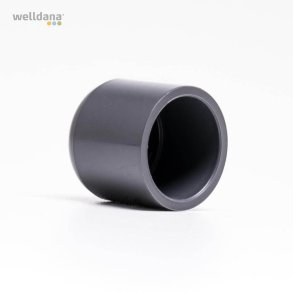 Slutmuffe id 50mm - til limning