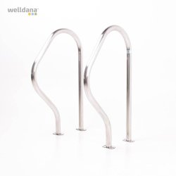 Welldana - 2-delt stige til nedgravet pool - 3 trin