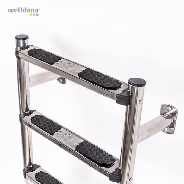 Welldana - 2-delt stige til nedgravet pool - 3 trin