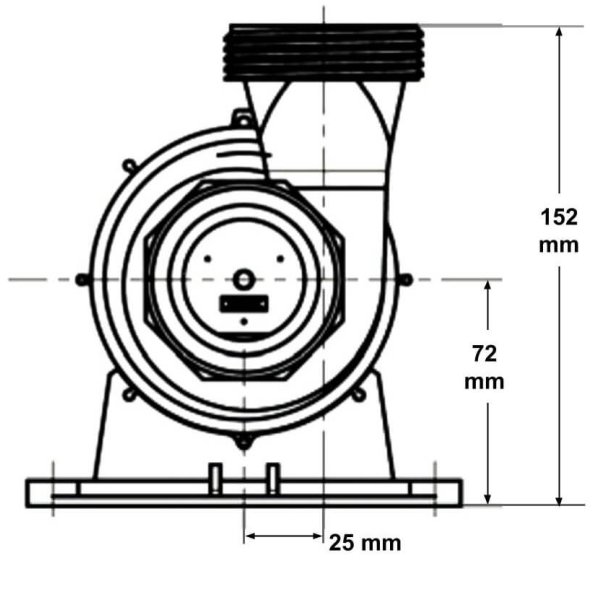 Cirkulationspumpe - E14 110 W Laing