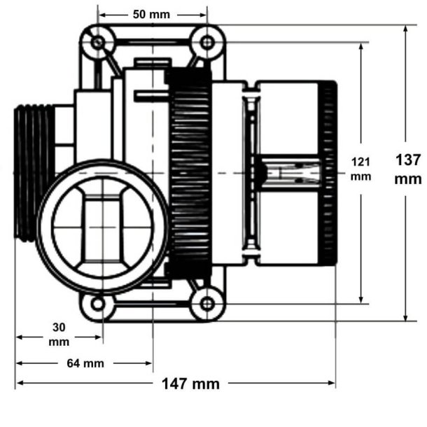 Cirkulationspumpe - E14 110 W Laing