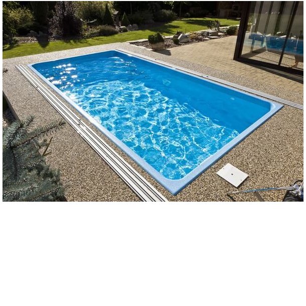 Zircon Keramisk Pool Pakke 6,1 x 3,1 x 1,4 m