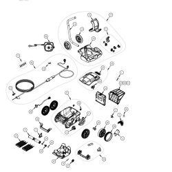 Zodiac - Reservedel - Brsterullesttte Vortex - Alpha Poolrobot