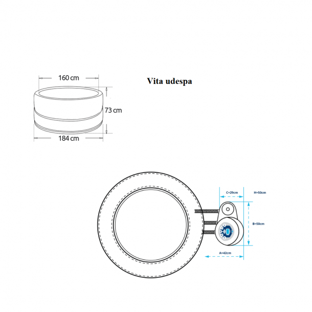Vita Pro Premium Udespa med M&oslash;bler