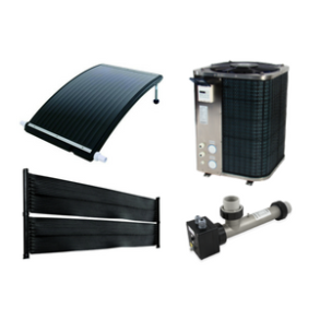 Opvarmning pool og spa