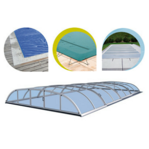 Overdækning til swimmingpool