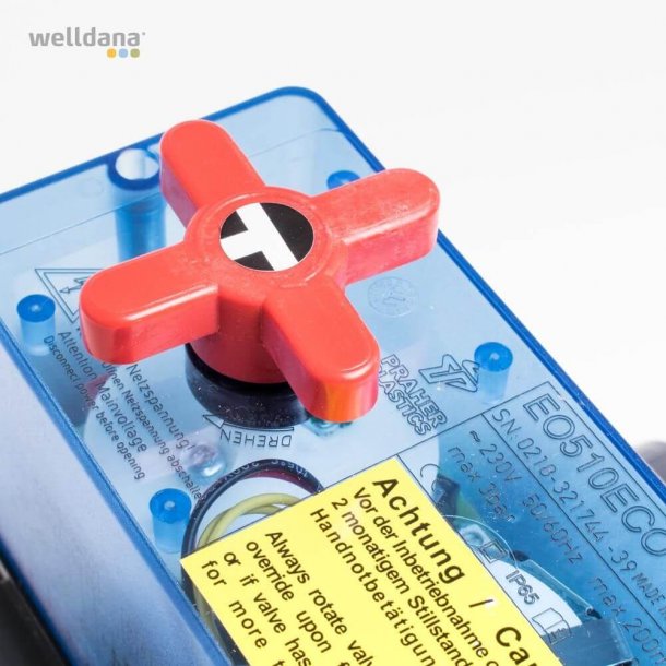 3-vejs motorventil 24 V til solfangerstyring