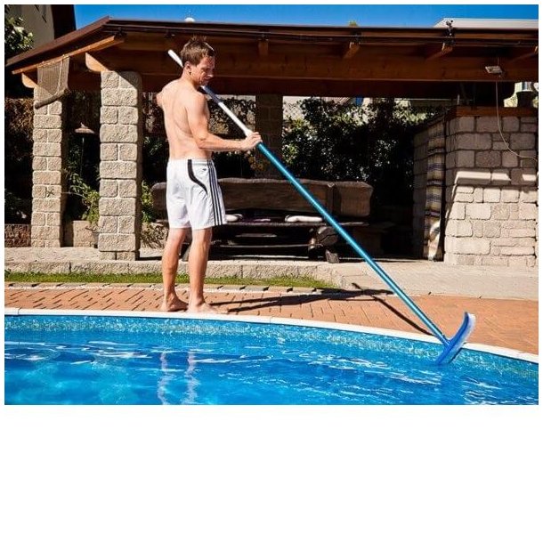 Teleskopstang 1,8-3,6 m Aluminium til Pool Reng&oslash;ring