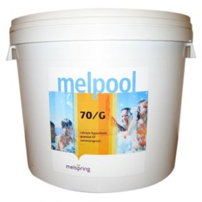 Melpool - 70G - Klor Granulat - ingen Cyanursyre - 5 kg