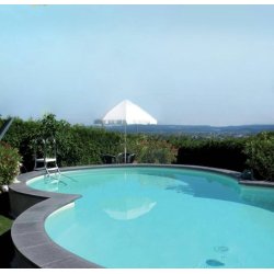 8-tal formet 1,2m dyb elba 0,8mm liner