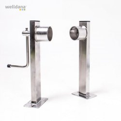 Rustfri oprulningsstativ til Termotppe