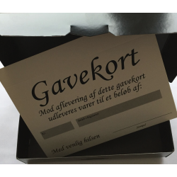 Gavekort digitalt  til PoolWorld og Grillworld - angiv selv belb