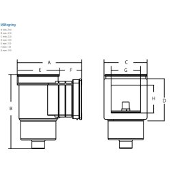 Hayward - Skimmer 3111 - Komplet Small til liner pool