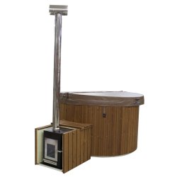 Isoleret trkasse Thermowood 110 cm brndeovn