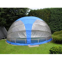 Mobil overdkning af Pool Rund  4,9 x H 2,2 m