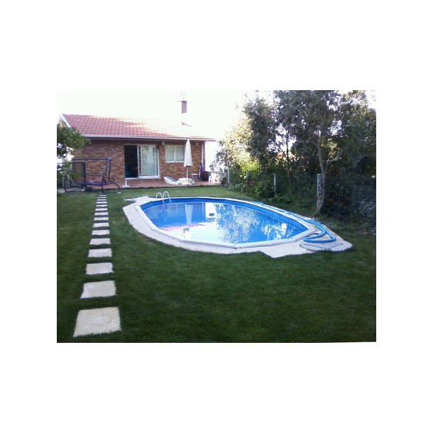 Stlvgs Pool Oval Hjde 1,2 m u. Pumpe- 3 strrelser