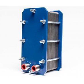 Plade varmeveksler 104 kw 316L. 3/4