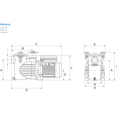 Saci Optima Poolpumpe Smart 230 V i 2 Strrelser