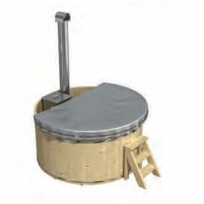 PVC Cover til Vildmarksbad 170 cm Indvendig Ovn