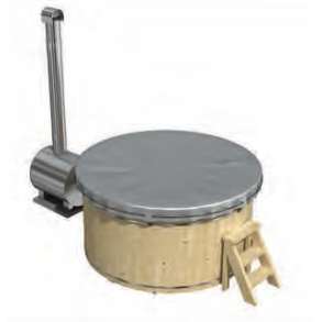 PVC Cover til Vildmarksbad 200 cm Udvendig Ovn