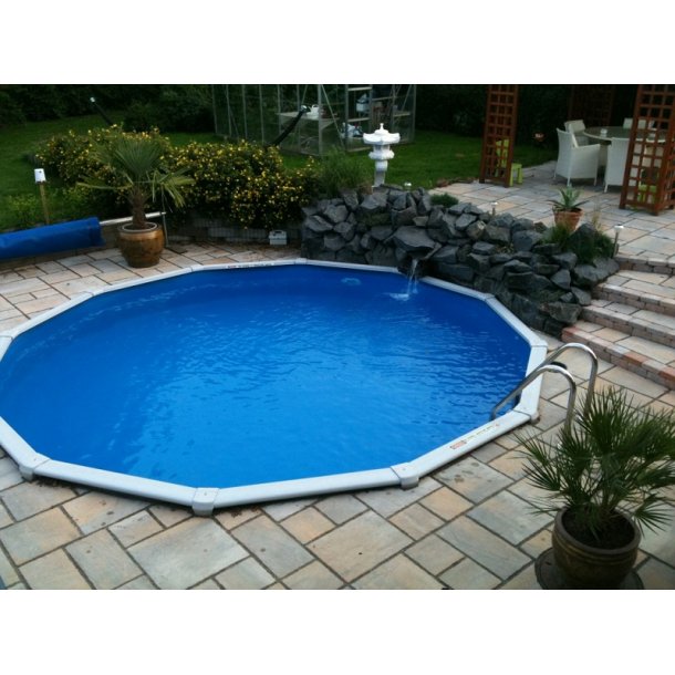 Stlvgs Pool Rund H 1,2 m uden Pumpe - 4 strrelser