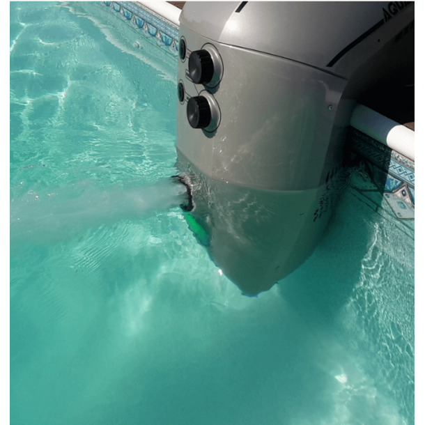 Modstrmsanlg - Svmmetrner til Pool AquaJet 100