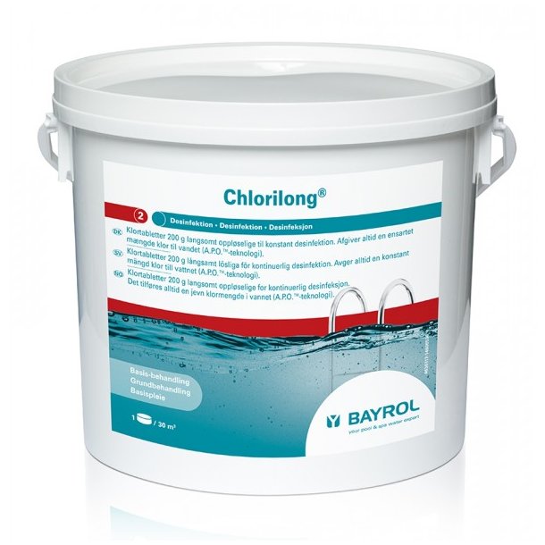 Bayrol Chlorilong Classic 250 g Klortablet - 5 kg
