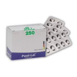 DPD1 Refiller 250 stk tabletter til mling af klor