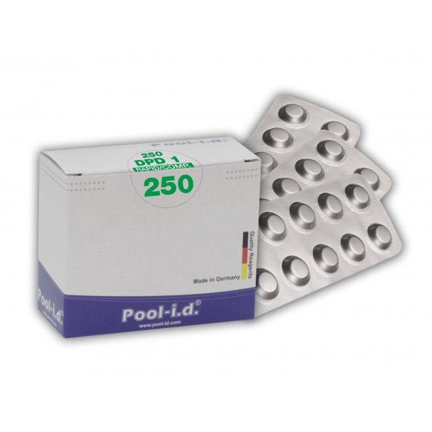 DPD1 Refiller 250 stk tabletter til mling af klor