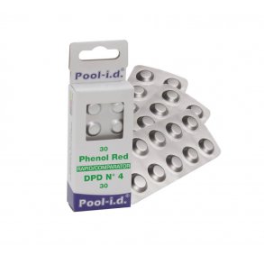 Refill Tabletter Oxygen(Ilt / DPD4)) / pH (Phenol Red)