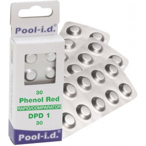 Refill Test tabletter ph-klor 2 X 30 stk