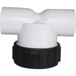 Union til Tee spapumpe welldana - 50 mm lime