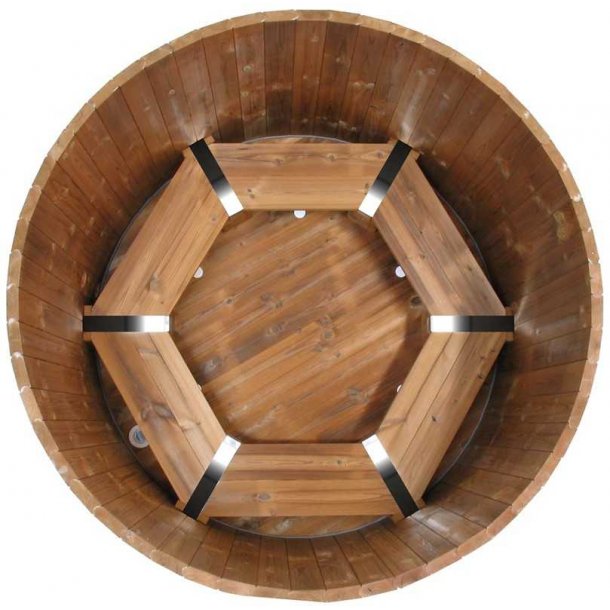 Vildmarksbad Gasovn 150 cm Thermowood Saml selv