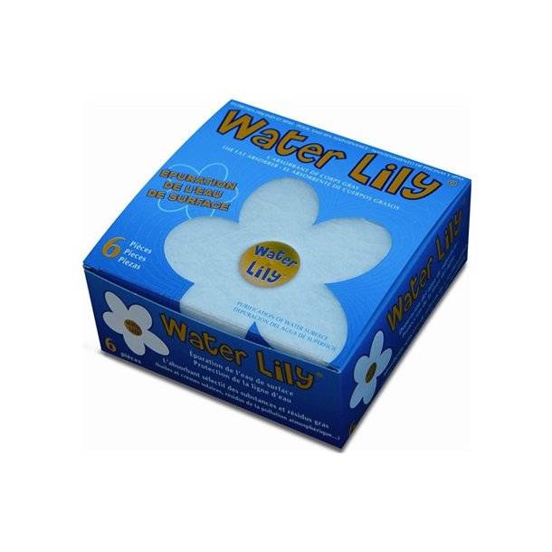 Water lily mod fedt og olie - til skimmer - pakke med 6 stk