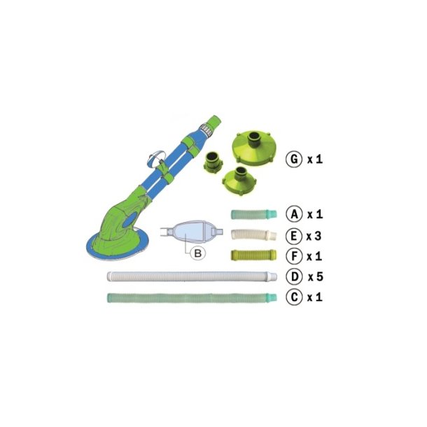 Semi-Automatisk Bundsuger til mindre Pool - Wiki Vac