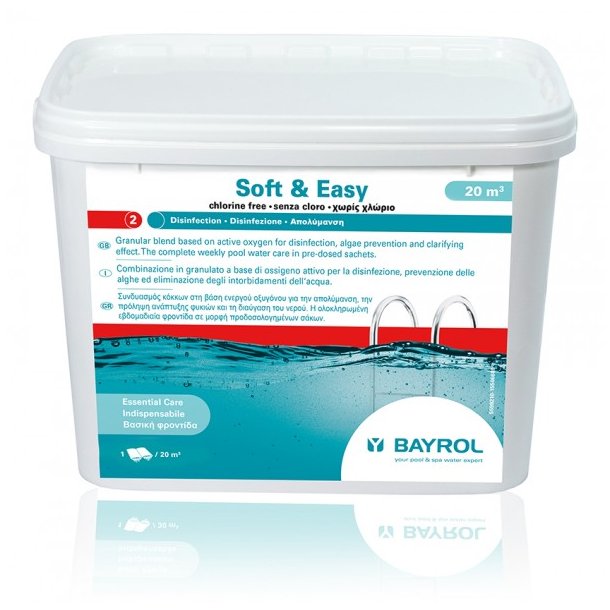Soft & Easy klorfrit - aktiv ilt 4,48 kg - Bayrol
