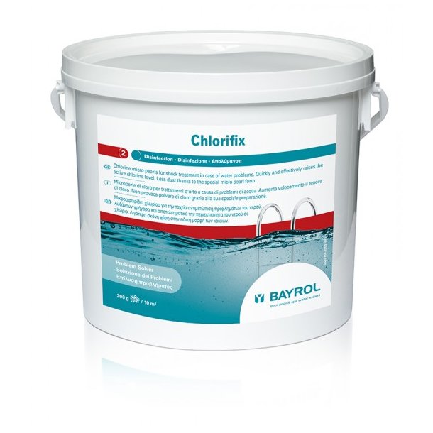 Chlorifix oplseligt Klor Granulat 5 kg - Bayrol