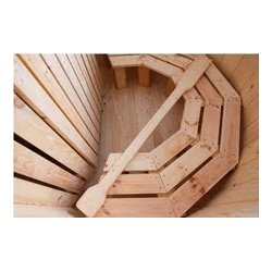 Ovn beskyttelse vildmarksbad - set forfra p� hvid baggrund - Poolworld.dk (Varenr. BHL3 - 6614)