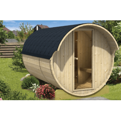 Sauna tnde 330 cm i grantr