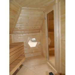 Kota Sauna Hytte med brndeovn 2 rum 9 m2