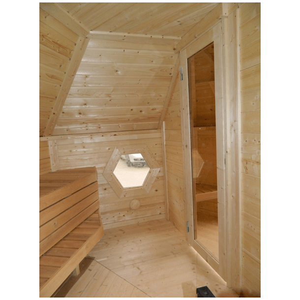 Kota Sauna Hytte med brndeovn 2 rum 9 m2