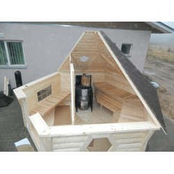 Kota Sauna Hytte med brndeovn 2 rum 9 m2