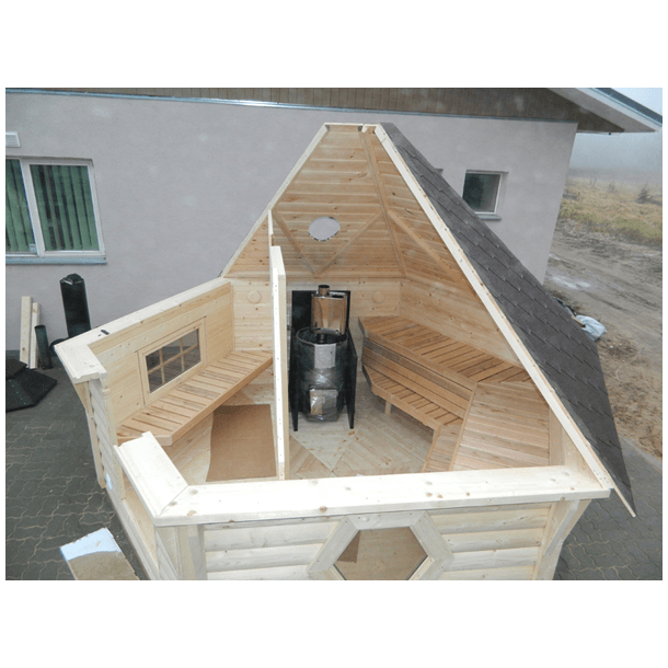 Kota Sauna Hytte med brndeovn 2 rum 9 m2