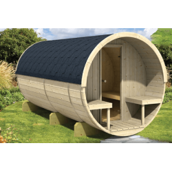 Sauna tnde 4 m i varmebehandlet tr 2 varianter