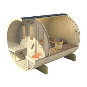 Sauna tnde 280 cm 4-6 personer 4 varianter