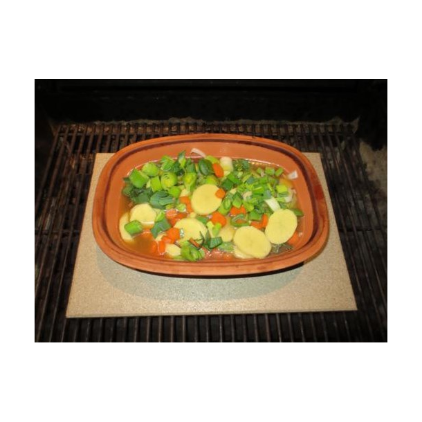 Fredstone 60 x 30,5 cm til stor Gasgrill uden huller