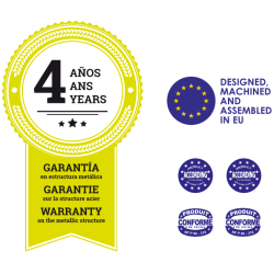 Oval Stlvgs pool Grafit uden pumpe H 1,2 m -2 strrelser