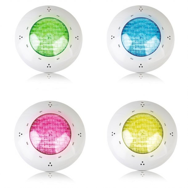 LED lampe til liner og beton pool 75 W - 144 leds - farve rgb