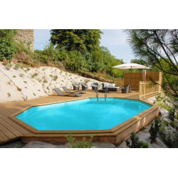 Trpool Oval - Omega Poolsystem - 2 strrelser